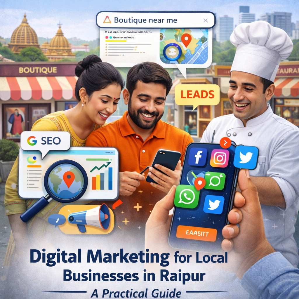 Local Digital Marketing in raipur | developer box