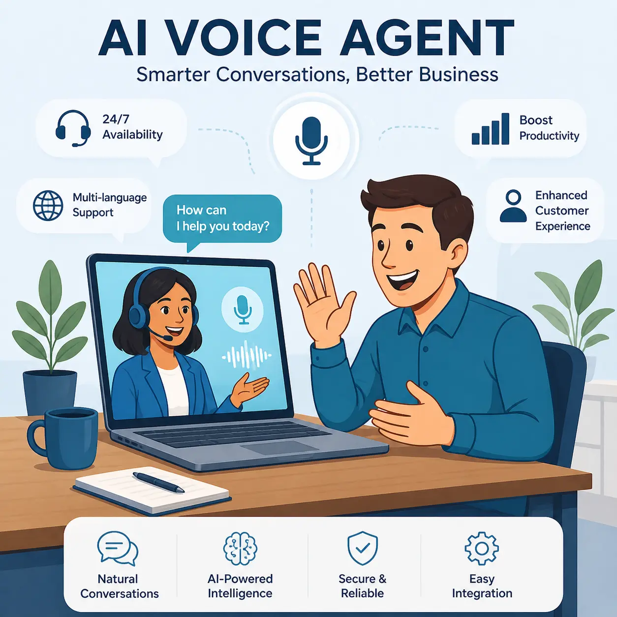 AI Voice Agent | Developer box
