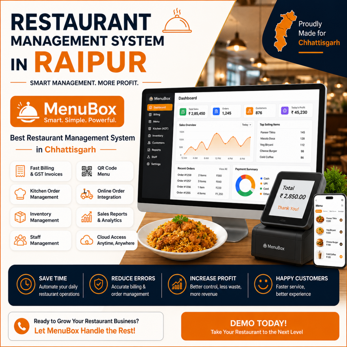 AI wala RMS for Chhatishgarh's Cafe Owners