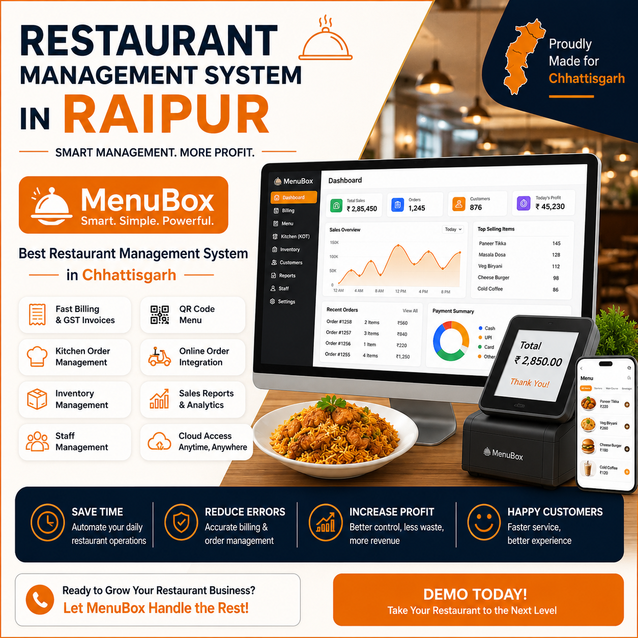 AI wala RMS for Chhatishgarh's Cafe Owners